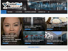 Tablet Screenshot of cocktailnerd.com